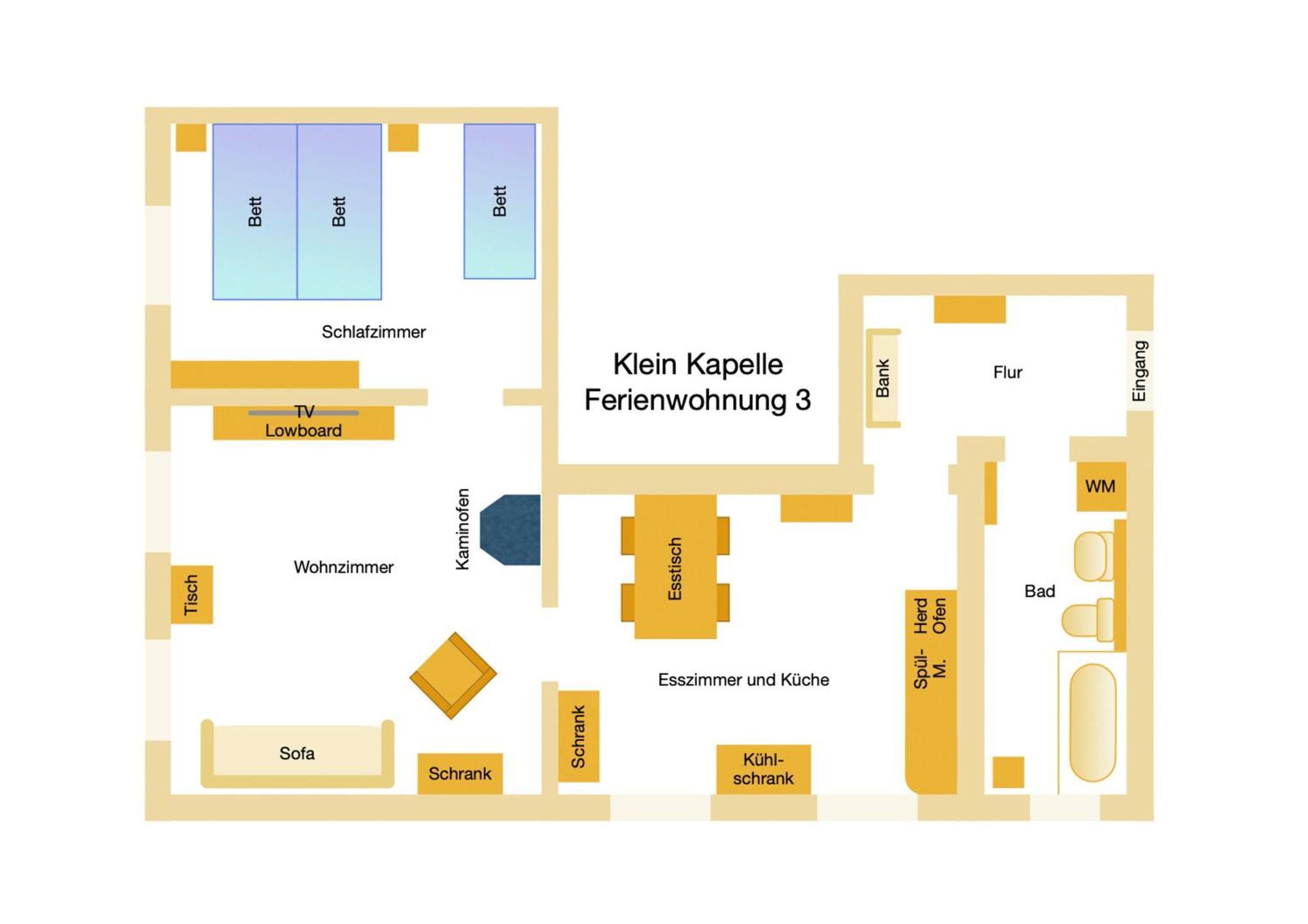 Ferienwohnungen Klein Kapelle Gingst Dış mekan fotoğraf